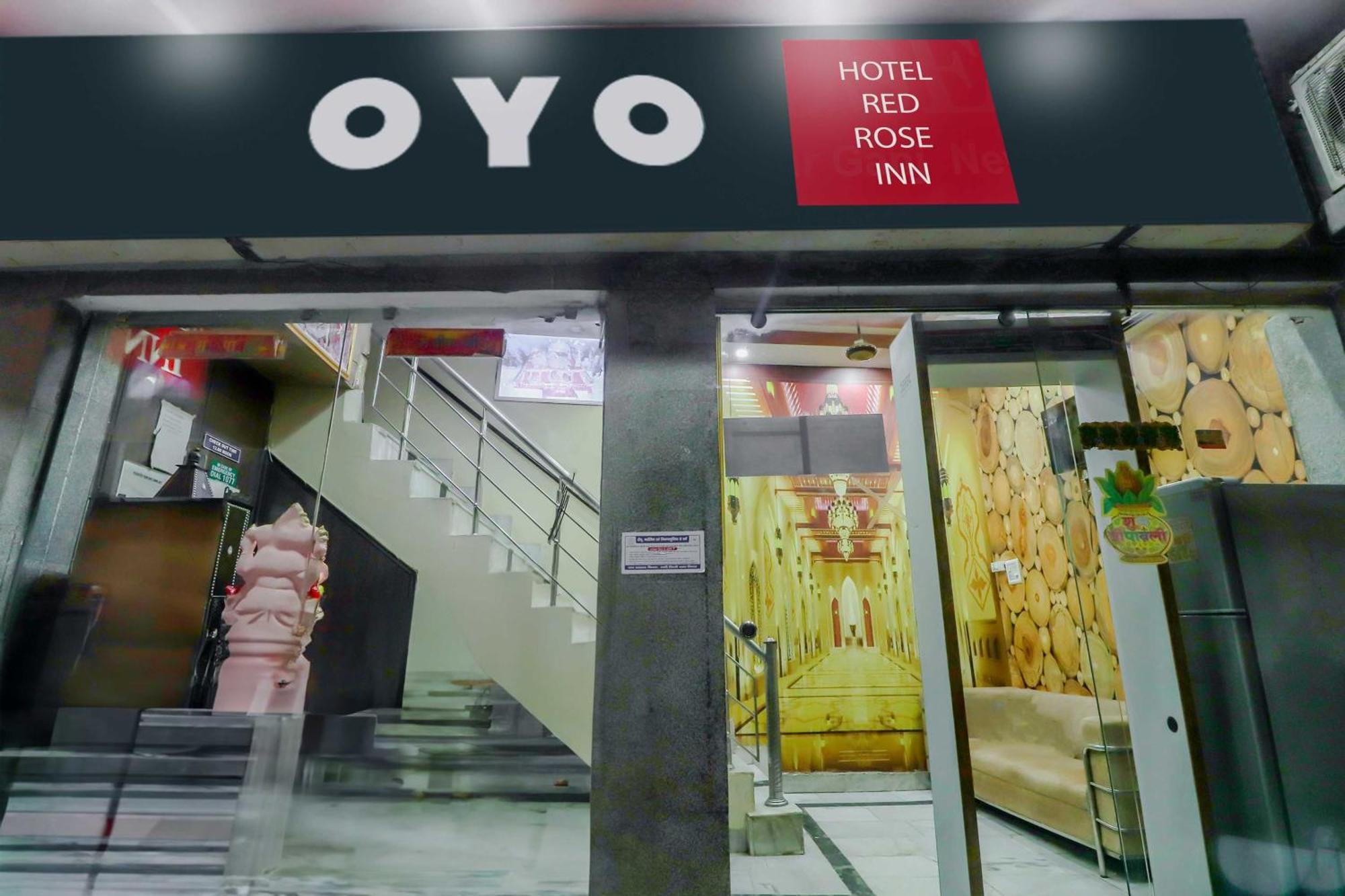 Oyo Flagship 81569 The Red Rose Inn Nova Deli Exterior foto